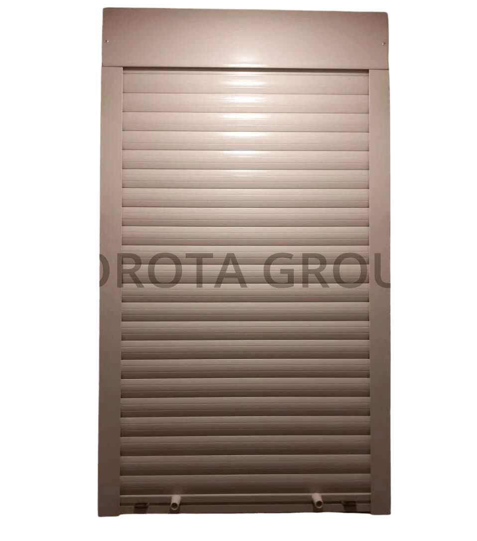Рольставни в туалет Doorhan бежевого цвета 900х1350