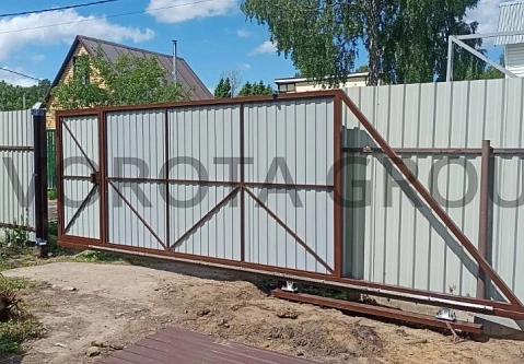ворота светлые 1700х3500